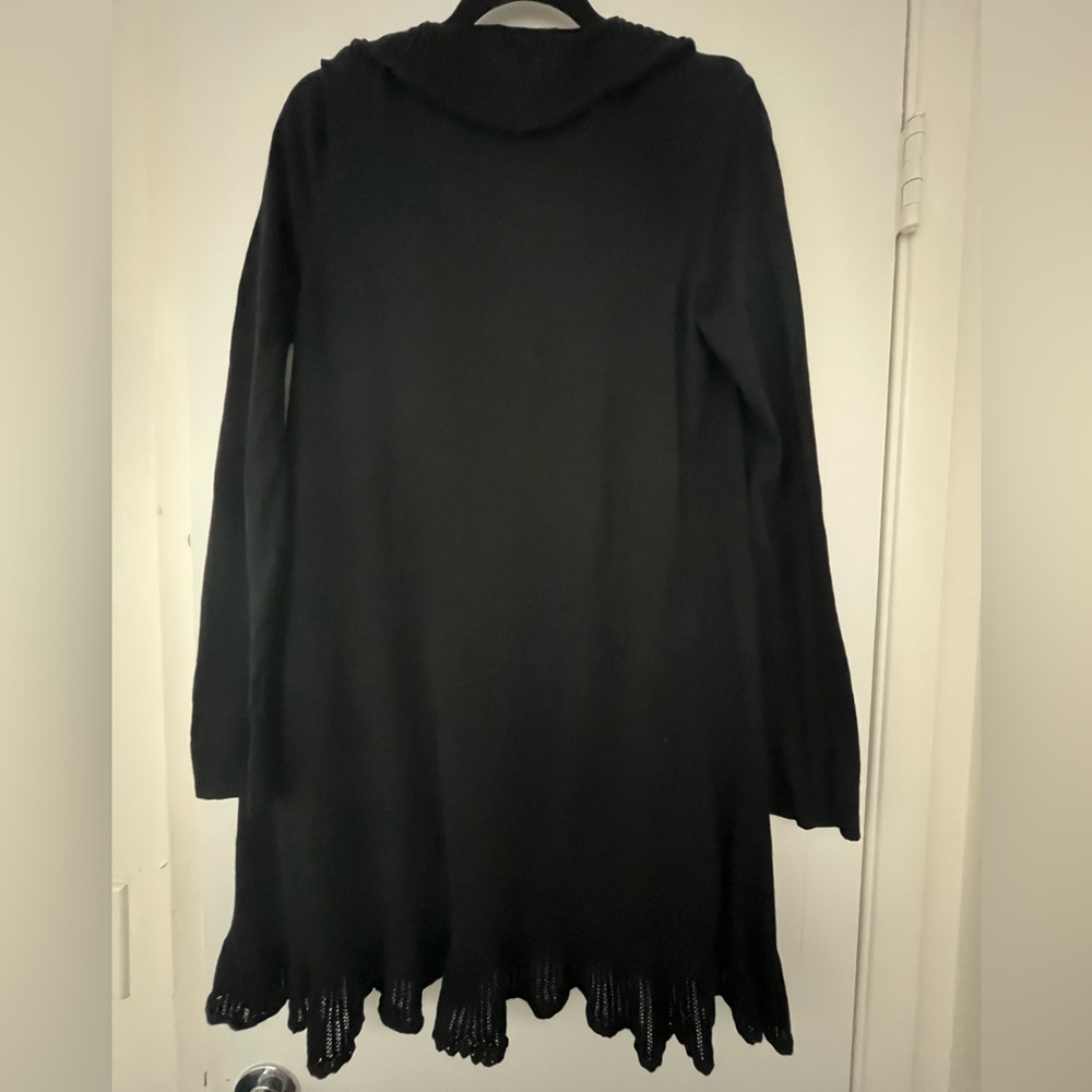EUC Lilly Pulitzer black Sherette cardigan sweater Large - Picture 3 of 6